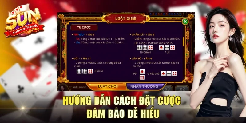 Hướng dẫn cách đặt cược đảm bảo dễ hiểu