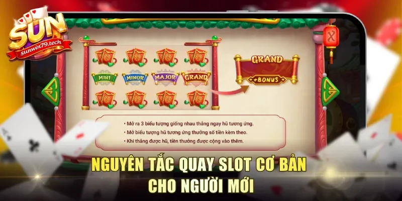 Nguyên tắc quay slot cơ bản cho người mới